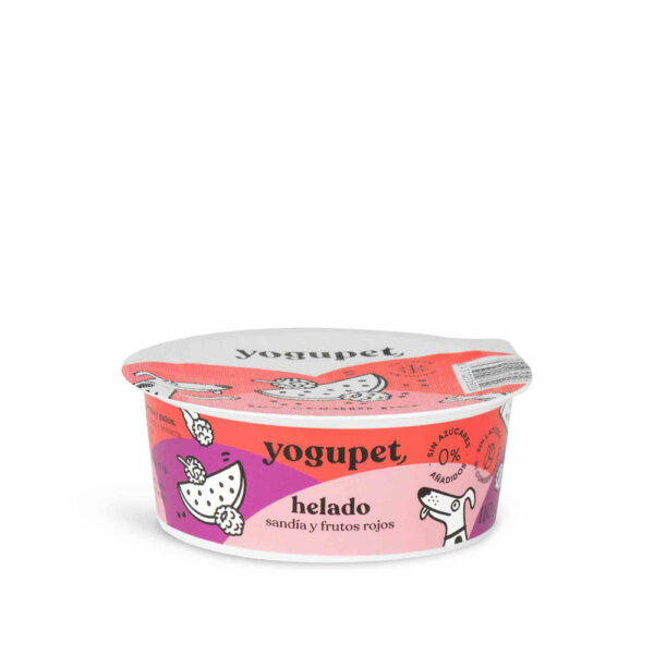 Yogupet Red Ice Cream Παγωτό Καρπούζι & Κόκκινα Μούρα 110gr